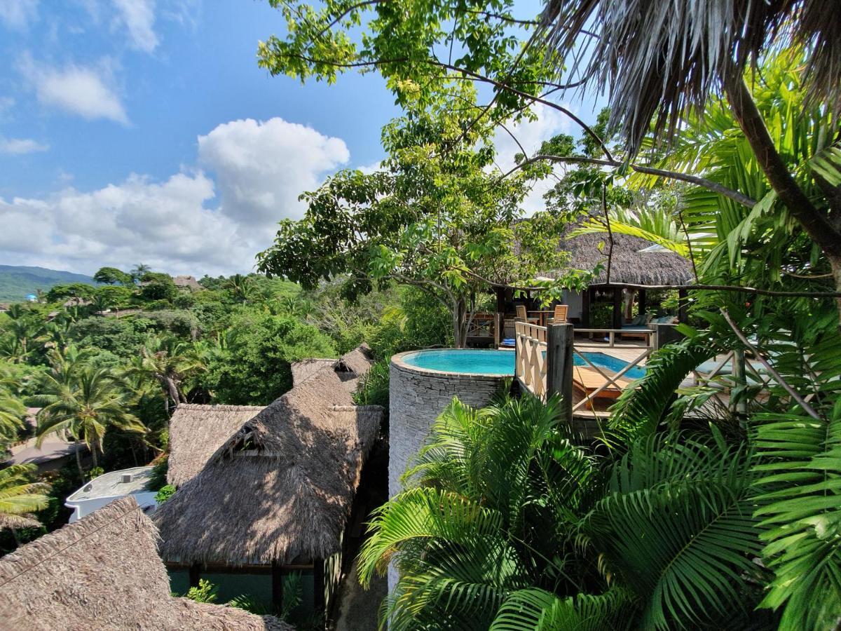 Hotel Boutique Siete Lunas Sayulita Exterior foto